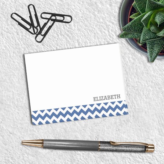 Speciaal gepersonaliseerde marinestrepes van Chevr Post-it® Notes