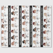 Speciaal gepersonaliseerde meervoudige artisanale cadeaupapier (Vlak)