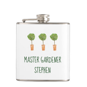 Speciaal gepersonaliseerde meester Gardener   Gard Heupfles