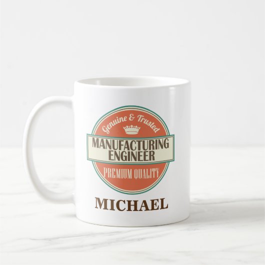 Speciaal gepersonaliseerde microscoopcadeau voor t koffiemok (Links)