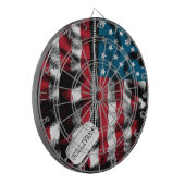Speciaal gepersonaliseerde militaire Soldaat Dog-t Dartbord (Voorkant Links)