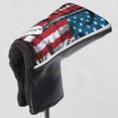 Speciaal gepersonaliseerde militaire Soldaat Dog-t Golfheadcover (3/4 voorkant)