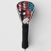 Speciaal gepersonaliseerde militaire Soldaat Dog-t Golfheadcover (Voorkant)