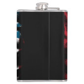 Speciaal gepersonaliseerde militaire Soldaat Dog-t Heupfles (Achterkant)