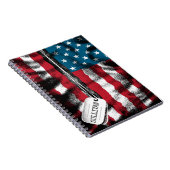 Speciaal gepersonaliseerde militaire Soldaat Dog-t Notitieboek (Rechterzijde)