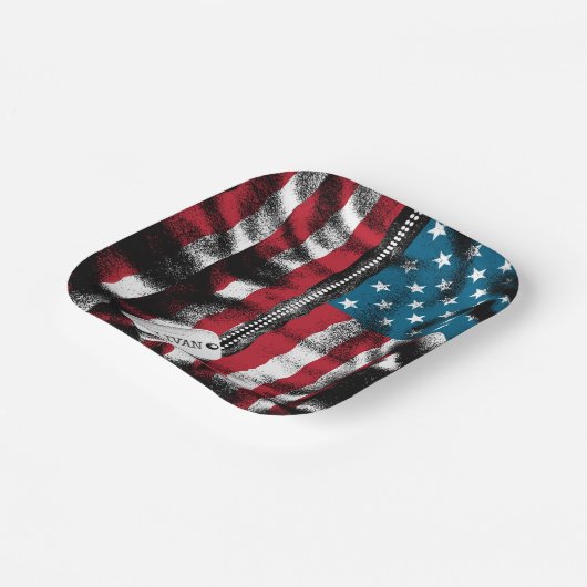 Speciaal gepersonaliseerde militaire Soldaat Dog-t Papieren Bordje (Gebogen)