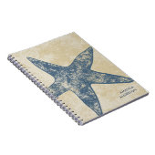 Speciaal gepersonaliseerde moderne Starfish-laptop Notitieboek (Rechterzijde)