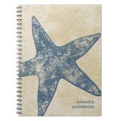 Speciaal gepersonaliseerde moderne Starfish-laptop Notitieboek (Voorkant)