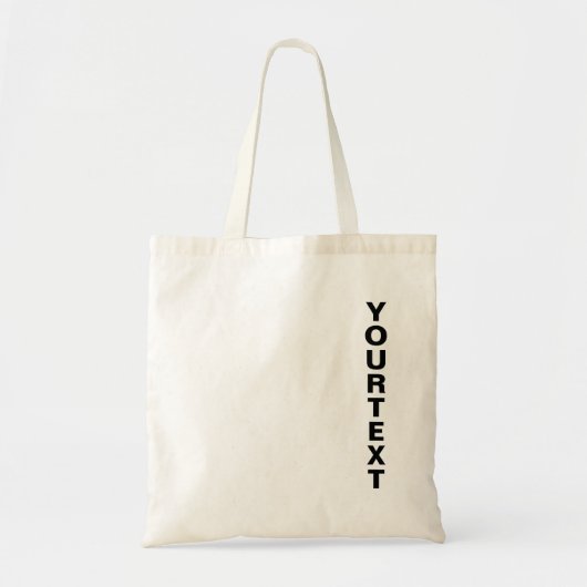 Speciaal gepersonaliseerde moderne winkelen bovena tote bag (Voorkant)