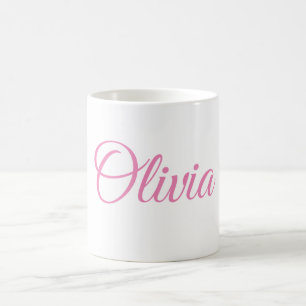 Speciaal gepersonaliseerde mok (Olivia)