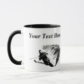 Speciaal gepersonaliseerde Mok van de Slalom Water (Links)