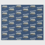 Speciaal gepersonaliseerde naam Titanic Wrapping P Cadeaupapier (Vlak)