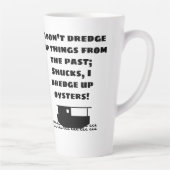 Speciaal gepersonaliseerde Oyster Fisherman's Latte Mok (Rechts)