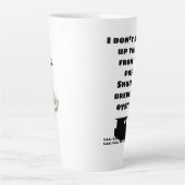 Speciaal gepersonaliseerde Oyster Fisherman's Latte Mok (Voorkant)