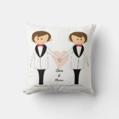 Speciaal gepersonaliseerde ploeg kussen (Voorkant)