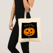 Speciaal gepersonaliseerde pompoenen met carved Sp Tote Bag (Voorkant (product))