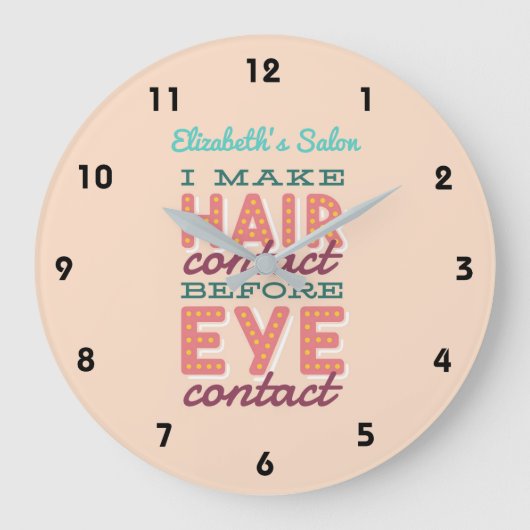 Speciaal gepersonaliseerde RETRO-salonspoel voor h Grote Klok (Voorkant)