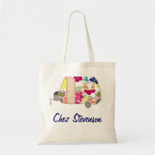 Speciaal gepersonaliseerde retroArt Caravan Oseige Tote Bag (Voorkant)