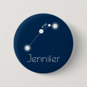 Speciaal gepersonaliseerde ringdierentuin ronde button 5,7 cm (Voorkant)