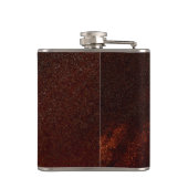 Speciaal gepersonaliseerde ruwkunst — uniek heupfles (Achterkant)