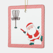 Speciaal gepersonaliseerde schijf Golf Gift Keramisch Ornament (Links)
