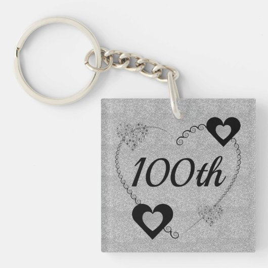 Speciaal gepersonaliseerde speciale verjaardagssle sleutelhanger (Voorkant)