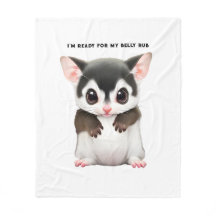 Speciaal gepersonaliseerde suikerglider Belly Rub 