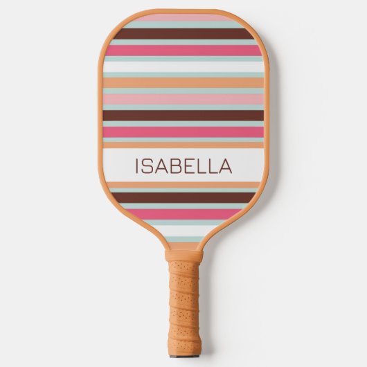 Speciaal gepersonaliseerde tapes Pickleball Paddle (Voorkant)