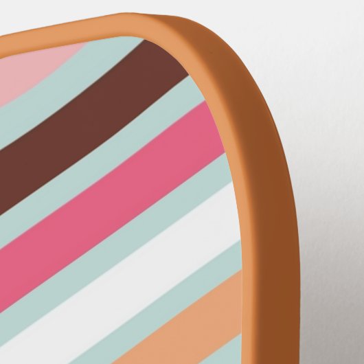 Speciaal gepersonaliseerde tapes Pickleball Paddle (Links Detail)