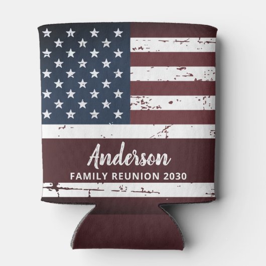 Speciaal gepersonaliseerde tegenhanger Amerikaanse Blikjeskoeler (Achterkant)