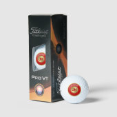 Speciaal gepersonaliseerde Titleist Pro V1 Golf Ba Golfballen (Verpakking)