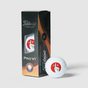 Speciaal gepersonaliseerde Titleist Pro V1 Golf Ba Golfballen