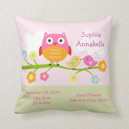 Speciaal gepersonaliseerde "Tortelduifjes & werken Kussen