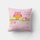 Speciaal gepersonaliseerde "Tortelduifjes & werken Kussen (Voorkant)