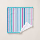 Speciaal gepersonaliseerde ventilatoren en heldere bad handdoek (Wasdoekje)