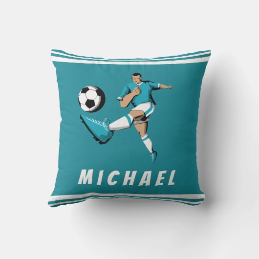 Speciaal gepersonaliseerde videokaart voor voetafd kussen (Achterkant)