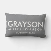 Speciaal gepersonaliseerde vogelgegevens Alligator Kussen (Achterkant)