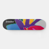 Speciaal gepersonaliseerde vormgeving moderne kuns persoonlijk skateboard (Horizontaal)