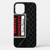 Speciaal gepersonaliseerde vun-coole unieke monogr Case-Mate iPhone case (Achterkant)