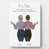 Speciaal gepersonaliseerde Waterverf voor beste vr Fotoplaat (voorkant)