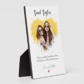 Speciaal gepersonaliseerde Waterverf voor Soul Sis Fotoplaat (Zijkant)