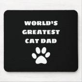 Speciaal gepersonaliseerde wereld's grootste kat p muismat (Voorkant)