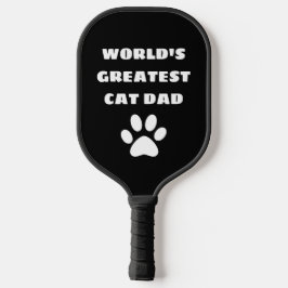 Speciaal gepersonaliseerde wereld's grootste kat p pickleball paddle