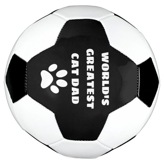 Speciaal gepersonaliseerde wereld's grootste kat p voetbal (Gedraaid)