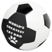 Speciaal gepersonaliseerde wereld's grootste kat p voetbal (Drie kwart)
