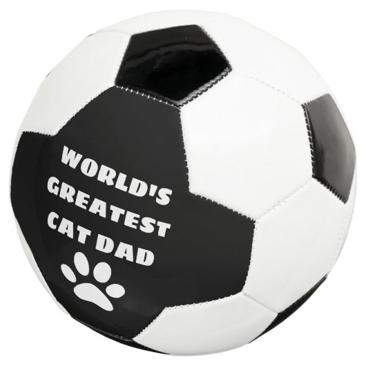 Speciaal gepersonaliseerde wereld's grootste kat p voetbal (Drie kwart)