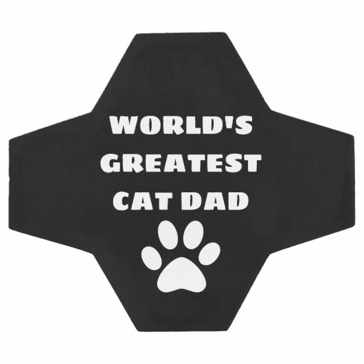 Speciaal gepersonaliseerde wereld's grootste kat p voetbal (Enkel)