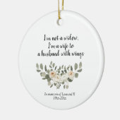 Speciaal gepersonaliseerde whitepelichtingsceramie keramisch ornament (Links)