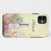 Speciaal gepersonaliseerde wijndruiven van wijngaa Case-Mate iPhone case (Achterkant (horizontaal))