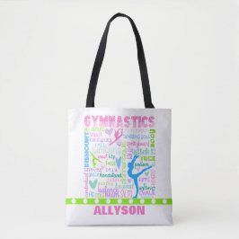 Speciaal gepersonaliseerde woordgymnastiek Typogra Crossbody Tas